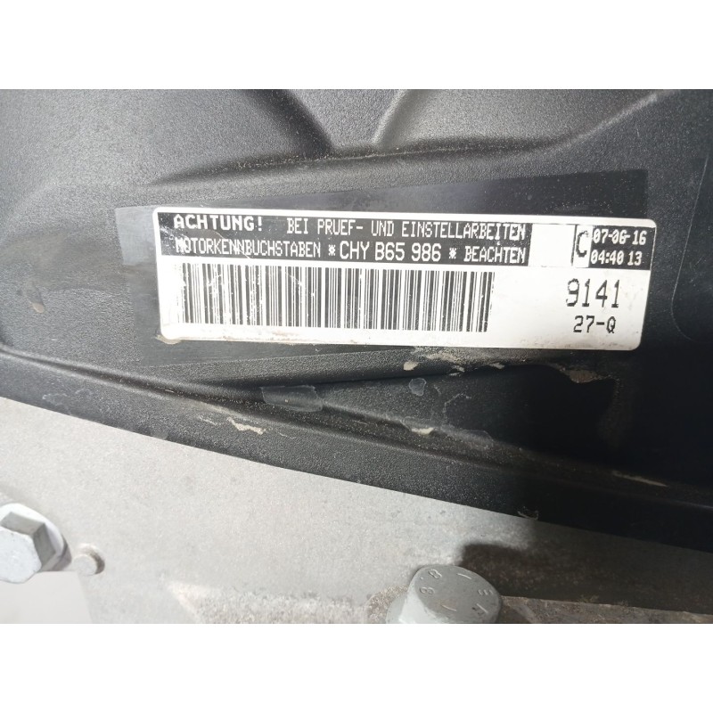 Recambio de motor completo para volkswagen up! (121, 122, bl1, bl2, bl3, 123) 1.0 referencia OEM IAM CHYE  