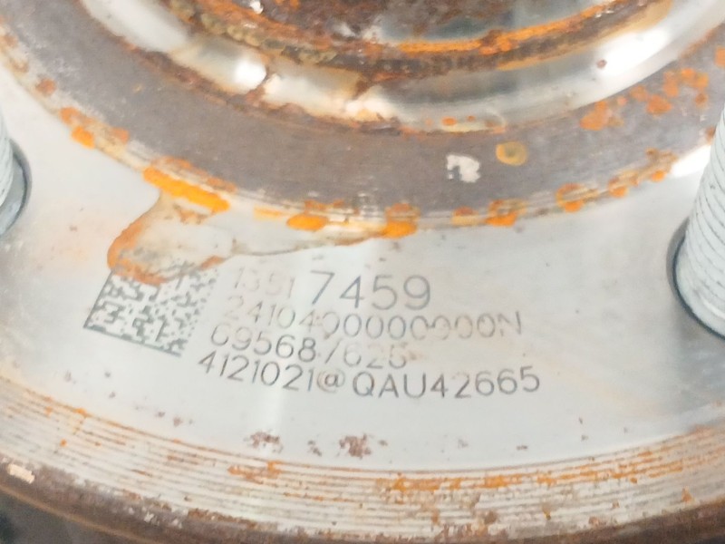 Recambio de mangueta delantera derecha para opel astra k (b16) 1.2 turbo (68) referencia OEM IAM 13517459  