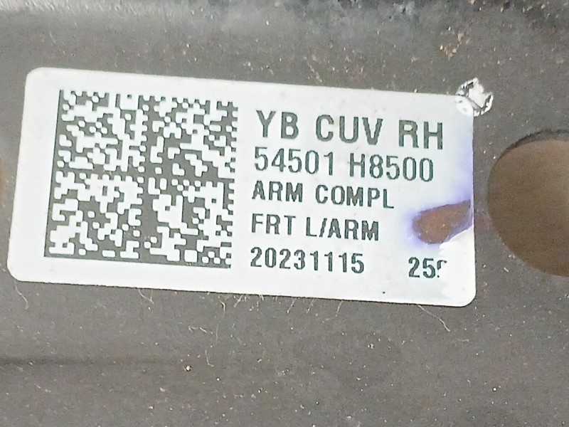 Recambio de brazo suspension inferior delantero derecho para kia stonic (yb) 1.0 t-gdi referencia OEM IAM 54501H8500  