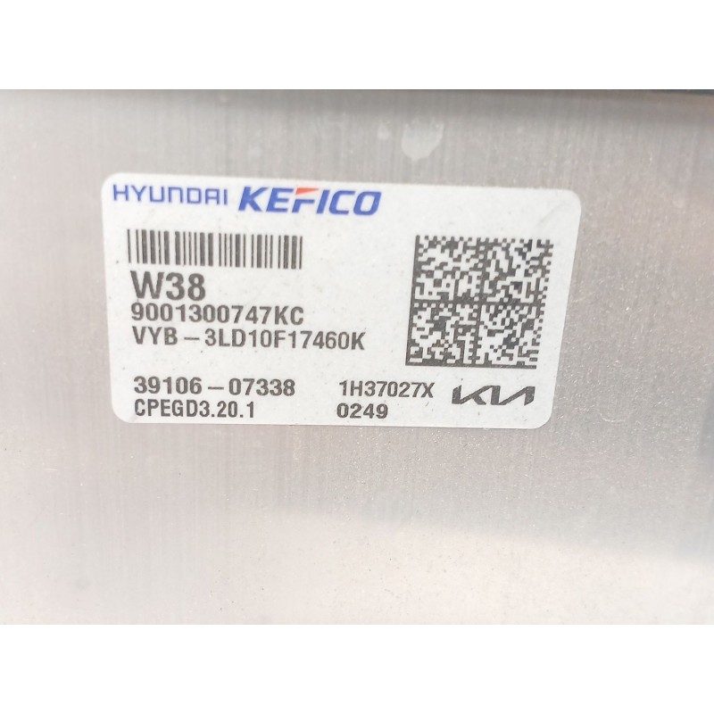 Recambio de centralita motor uce para kia stonic (yb) 1.0 t-gdi referencia OEM IAM 9001300747KC 1H37027X 3910607338