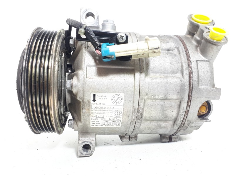Recambio de compresor aire acondicionado para alfa romeo 159 (140) 1,9 jtdm 8v sport referencia OEM IAM 60693331   Recambio de compresor aire acondicionado para alfa romeo 159 (140) 1,9 jtdm 8v sport referencia OEM IAM 60693331