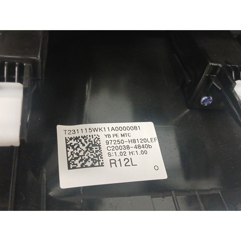 Recambio de mando calefaccion / aire acondicionado para kia stonic (yb) 1.0 t-gdi referencia OEM IAM   