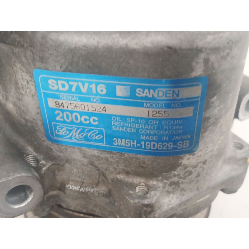 Recambio de compresor aire acondicionado para ford focus ii (da_, hcp, dp) 1.6 tdci referencia OEM IAM 1255 8475601524 
