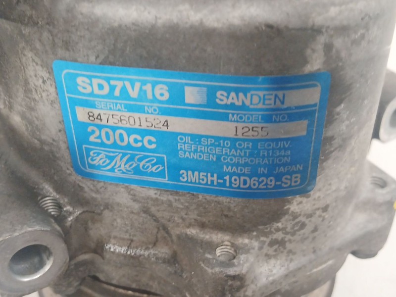 Recambio de compresor aire acondicionado para ford focus ii (da_, hcp, dp) 1.6 tdci referencia OEM IAM 1255 8475601524 