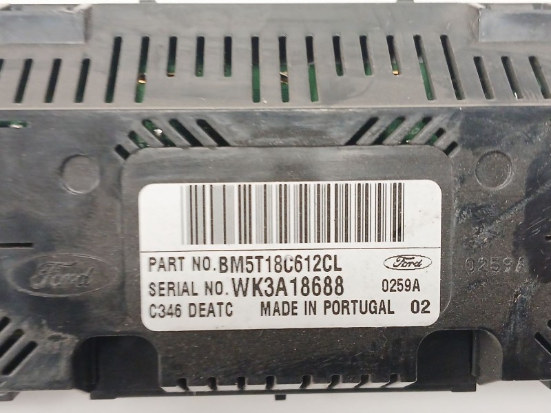 Recambio de mando climatizador para ford focus lim. (cb8) trend referencia OEM IAM BM5T18C612CL  