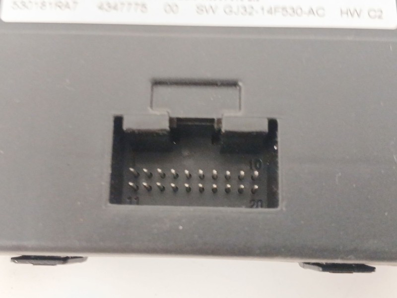 Recambio de modulo electronico para land rover range rover evoque (l538) 2.0 d referencia OEM IAM GJ3214F681AD 530181RA7 