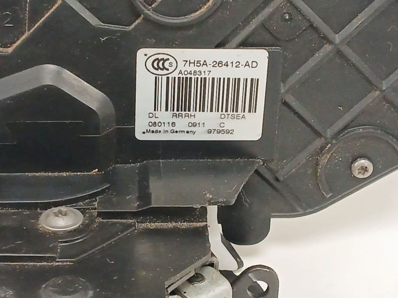 Recambio de cerradura puerta trasera derecha para land rover range rover evoque (l538) 2.0 d referencia OEM IAM 7H5A26412AD  