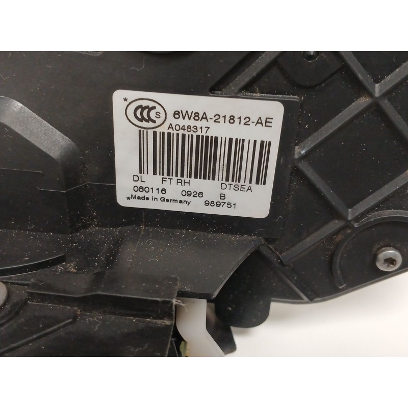 Recambio de cerradura puerta delantera derecha para land rover range rover evoque (l538) 2.0 d referencia OEM IAM 6W8A21812AE  