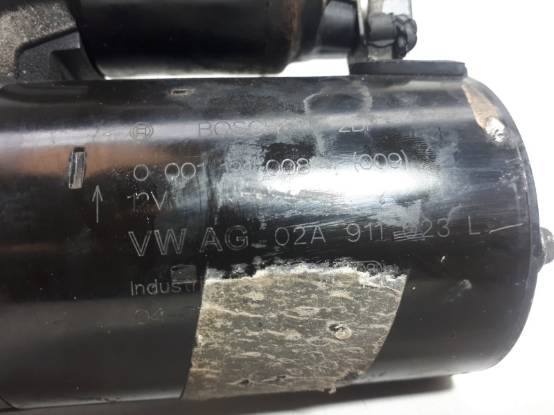 Recambio de motor arranque para volkswagen golf iv berlina (1j1) básico referencia OEM IAM 02A911023L 0001121008 