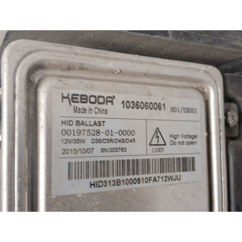 Recambio de faro izquierdo para land rover range rover evoque (l538) 2.0 d referencia OEM IAM GJ3213W029E 1036060061 