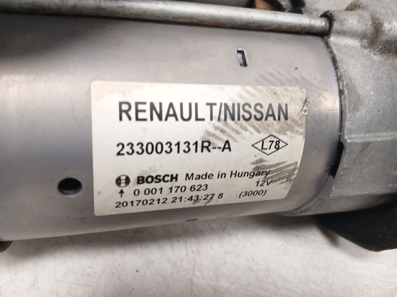 Recambio de motor arranque para nissan x-trail iii (t32_, t32r, t32rr) 1.6 dci all mode 4x4-i (nt32) referencia OEM IAM 23300313