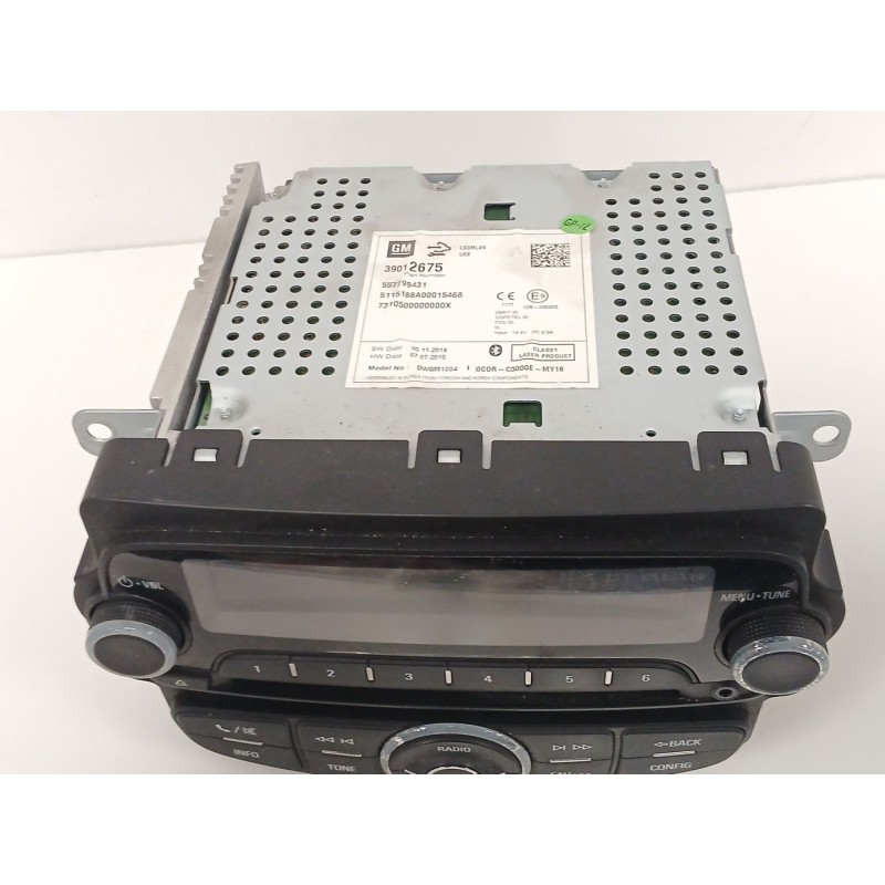 Recambio de sistema audio / radio cd para opel corsa e (x15) 1.3 cdti (08, 68) referencia OEM IAM   