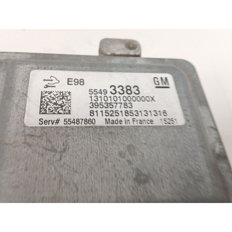 Recambio de centralita motor uce para opel corsa e (x15) 1.3 cdti (08, 68) referencia OEM IAM 55493383 A2C92816900 395357783