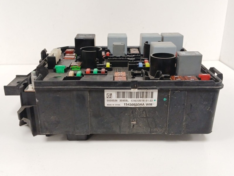 Recambio de caja reles / fusibles para opel corsa e (x15) 1.3 cdti (08, 68) referencia OEM IAM 13430533AA  