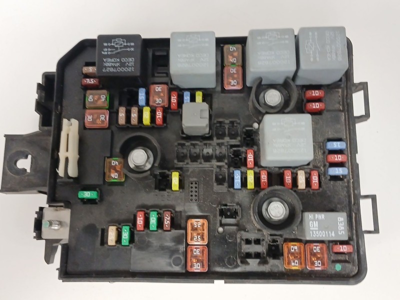 Recambio de caja reles / fusibles para opel corsa e (x15) 1.3 cdti (08, 68) referencia OEM IAM 13430533AA  