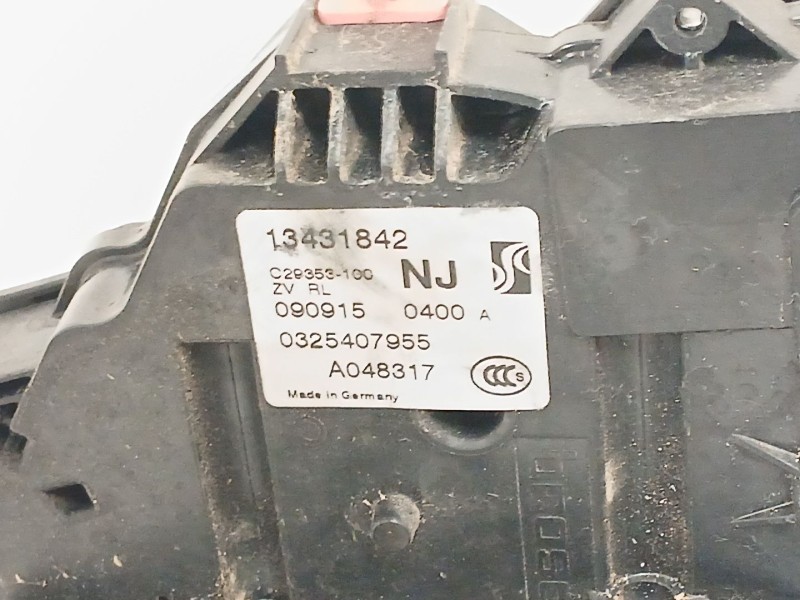 Recambio de cerradura puerta trasera izquierda para opel corsa e (x15) 1.3 cdti (08, 68) referencia OEM IAM   
