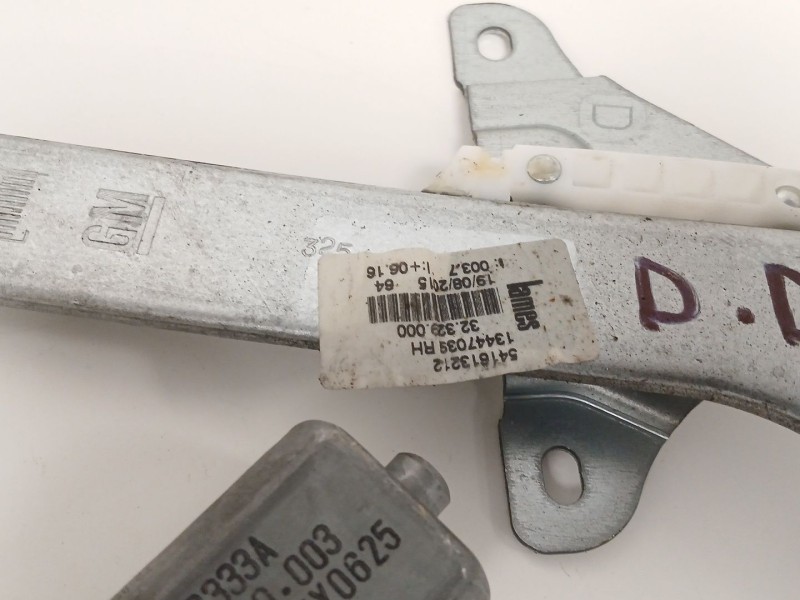 Recambio de elevalunas delantero derecho para opel corsa e (x15) 1.3 cdti (08, 68) referencia OEM IAM   