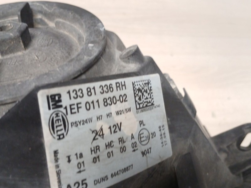 Recambio de faro derecho para opel corsa e (x15) 1.3 cdti (08, 68) referencia OEM IAM   