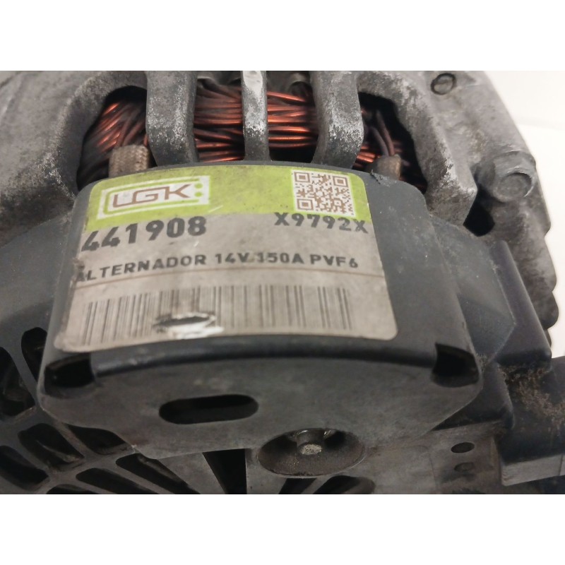 Recambio de alternador para peugeot 208 i (ca_, cc_) 1.6 hdi / bluehdi 75 referencia OEM IAM 44198  