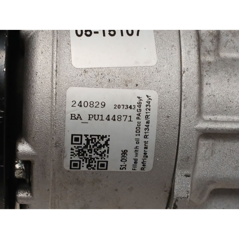 Recambio de compresor aire acondicionado para peugeot 308 ii (lb_, lp_, lw_, lh_, l3_) 1.6 hdi referencia OEM IAM ACP01095 24082