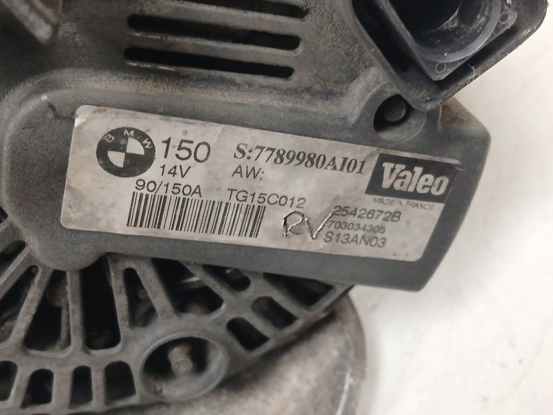 Recambio de alternador para bmw 3 (e46) 320 d referencia OEM IAM 7789980A101 TG15C012 2542672B