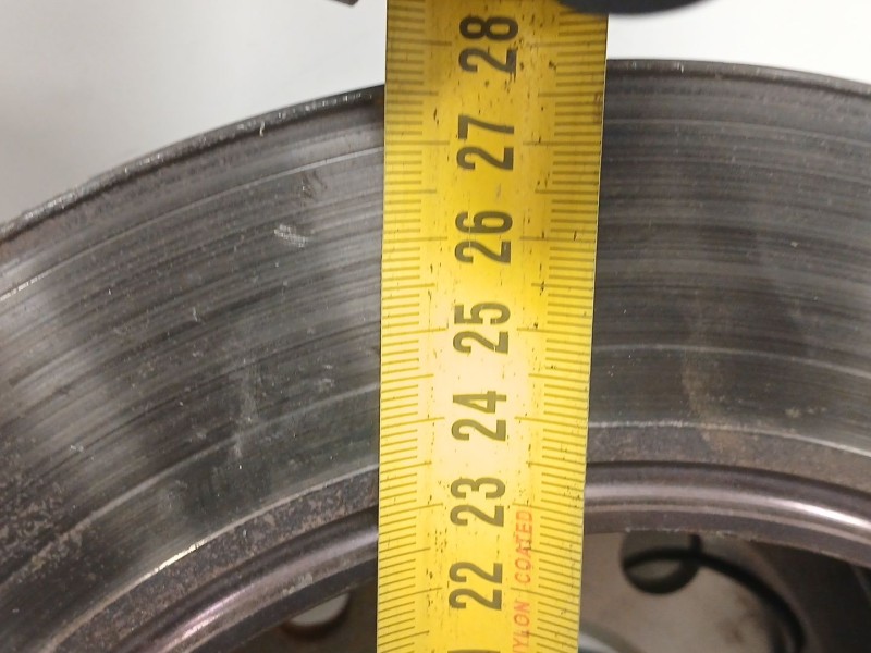 Recambio de disco freno trasero para citroën jumper iii autobús 2.0 bluehdi 130 referencia OEM IAM   
