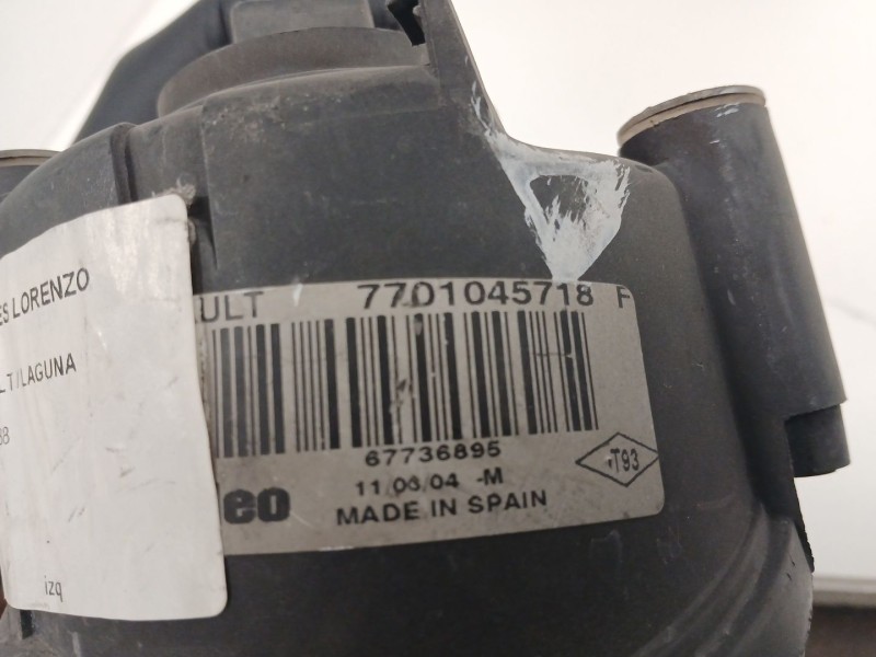 Recambio de faro antiniebla derecho para renault laguna (b56) 1.9 dti diesel cat referencia OEM IAM 7701045718  