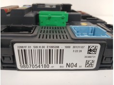Recambio de caja reles / fusibles para peugeot 308 ii (lb_, lp_, lw_, lh_, l3_) 1.6 hdi referencia OEM IAM 9807054180 BSIN0400  2