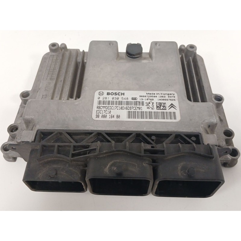 Recambio de centralita motor uce para peugeot 308 ii (lb_, lp_, lw_, lh_, l3_) 1.6 hdi referencia OEM IAM 0281030548 EDC17C10 96