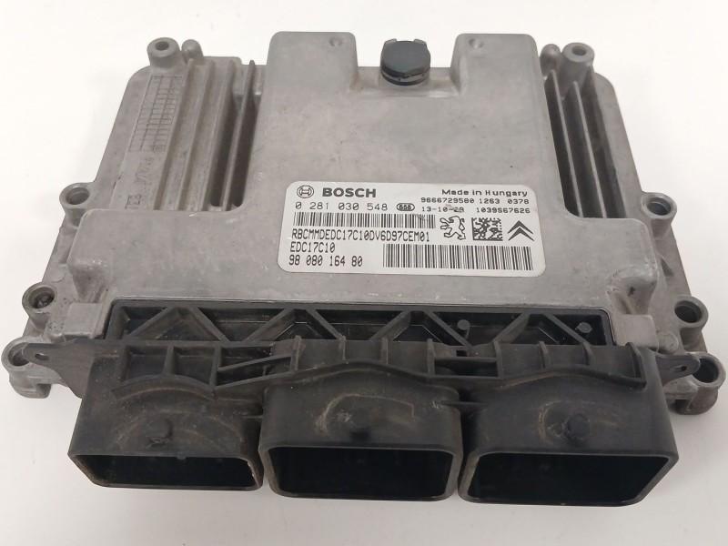 Recambio de centralita motor uce para peugeot 308 ii (lb_, lp_, lw_, lh_, l3_) 1.6 hdi referencia OEM IAM 0281030548 EDC17C10 96