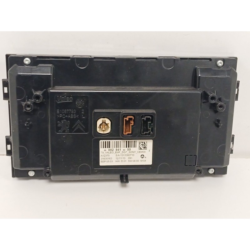 Recambio de pantalla multifuncion para peugeot 308 ii (lb_, lp_, lw_, lh_, l3_) 1.6 hdi referencia OEM IAM 980828418000  