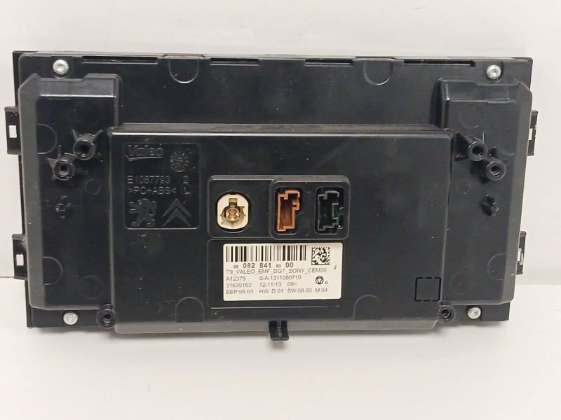 Recambio de pantalla multifuncion para peugeot 308 ii (lb_, lp_, lw_, lh_, l3_) 1.6 hdi referencia OEM IAM 980828418000  