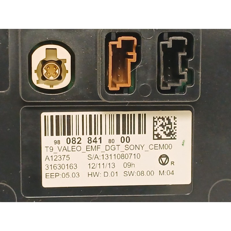 Recambio de pantalla multifuncion para peugeot 308 ii (lb_, lp_, lw_, lh_, l3_) 1.6 hdi referencia OEM IAM 980828418000  