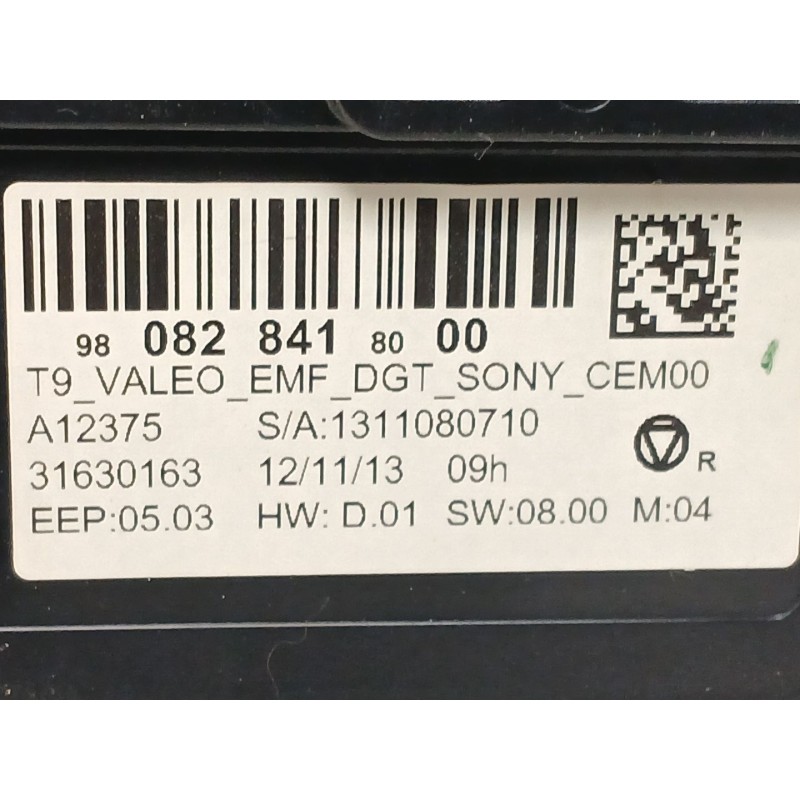 Recambio de pantalla multifuncion para peugeot 308 ii (lb_, lp_, lw_, lh_, l3_) 1.6 hdi referencia OEM IAM 980828418000  