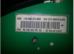 Recambio de cuadro instrumentos para peugeot 407 st confort referencia OEM IAM 9646283280