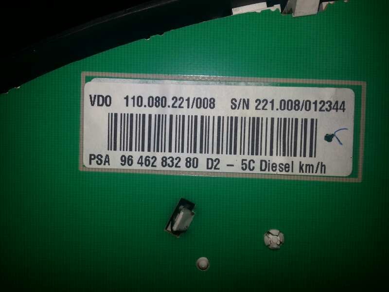 Recambio de cuadro instrumentos para peugeot 407 st confort referencia OEM IAM 9646283280  