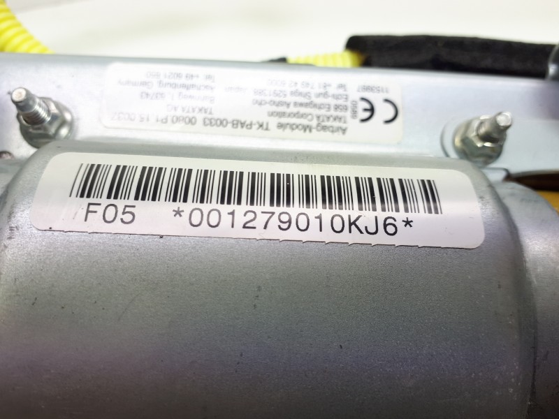 Recambio de airbag delantero derecho para toyota auris luna+ referencia OEM IAM 0080P1150037 TKPAB0033 001279010KJ6