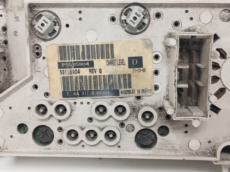 Recambio de mando calefaccion / aire acondicionado para chrysler jeep gr.cherokee (wj/wg) referencia OEM IAM 55115904 17638 