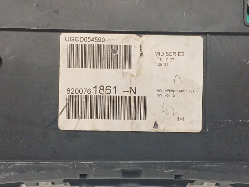 Recambio de cuadro instrumentos para renault clio iii emotion referencia OEM IAM 8200761861N UGCD054590 