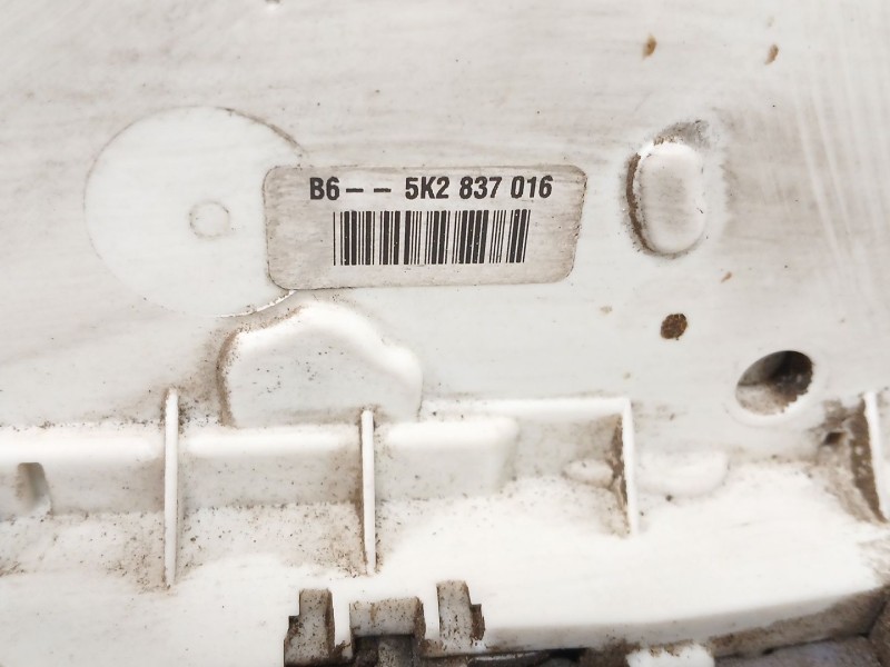 Recambio de cerradura puerta delantera derecha para volkswagen golf vi (5k1) 2.0 tdi referencia OEM IAM 5K2837016  