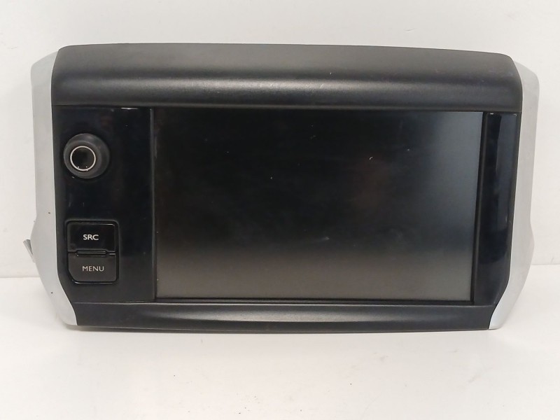 Recambio de pantalla multifuncion para peugeot 208 i (ca_, cc_) 1.6 hdi / bluehdi 75 referencia OEM IAM 9812862802  