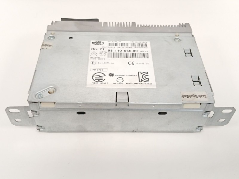 Recambio de sistema audio / radio cd para peugeot 208 i (ca_, cc_) 1.6 hdi / bluehdi 75 referencia OEM IAM 9811066580  
