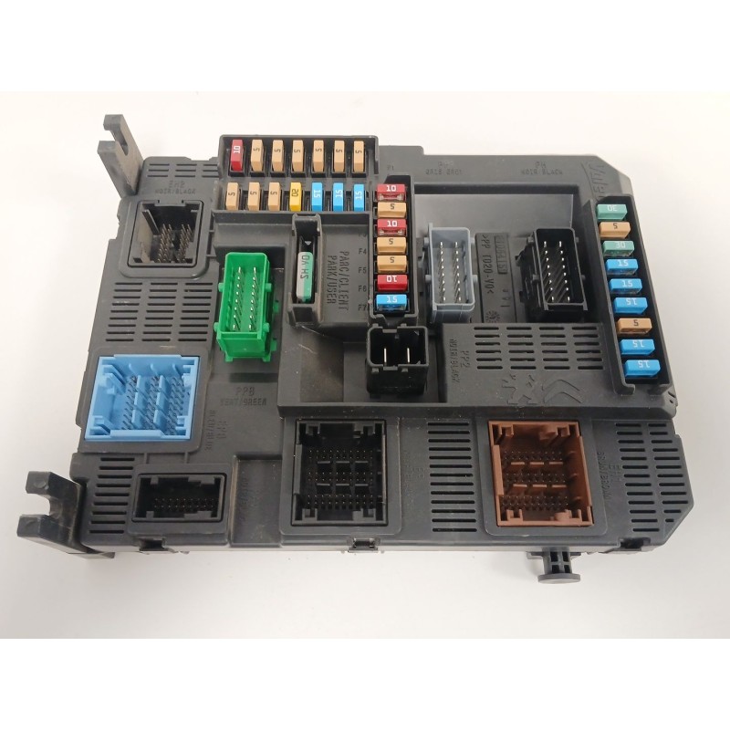 Recambio de caja reles / fusibles para peugeot 208 i (ca_, cc_) 1.6 hdi / bluehdi 75 referencia OEM IAM 9807531680 BSIN02 