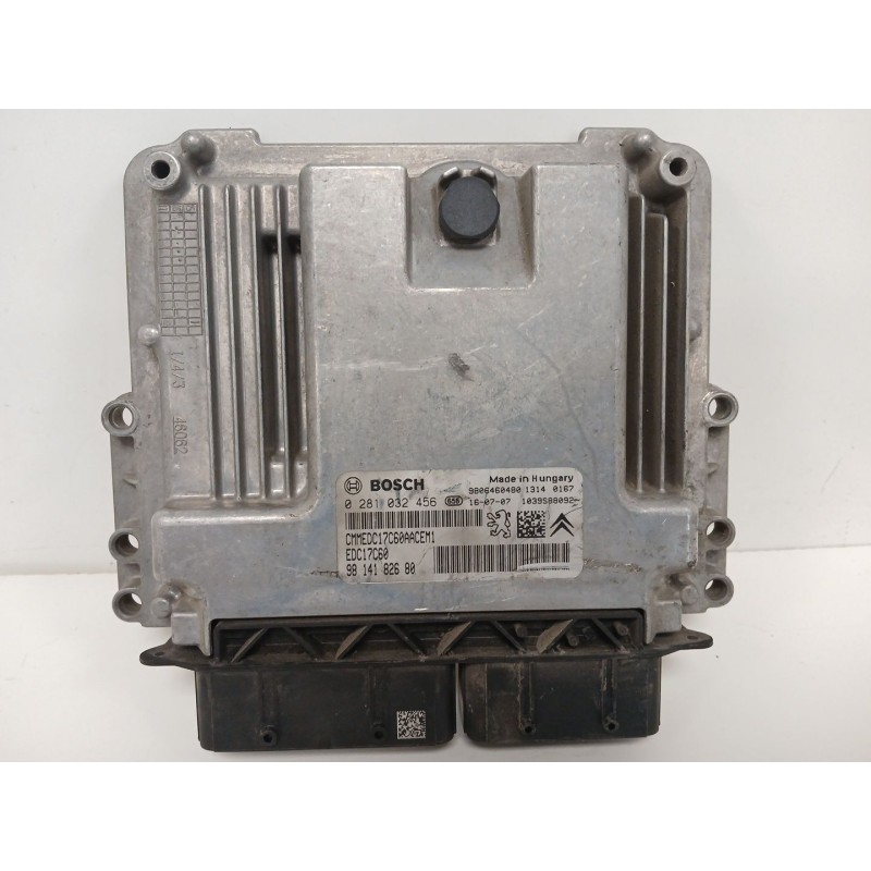 Recambio de centralita motor uce para peugeot 208 i (ca_, cc_) 1.6 hdi / bluehdi 75 referencia OEM IAM 0281032456 9814182680 EDC