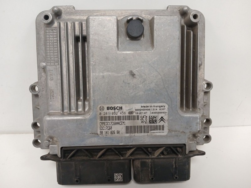 Recambio de centralita motor uce para peugeot 208 i (ca_, cc_) 1.6 hdi / bluehdi 75 referencia OEM IAM 0281032456 9814182680 EDC