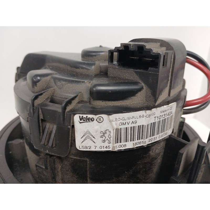 Recambio de motor calefaccion para peugeot 208 i (ca_, cc_) 1.6 hdi / bluehdi 75 referencia OEM IAM   