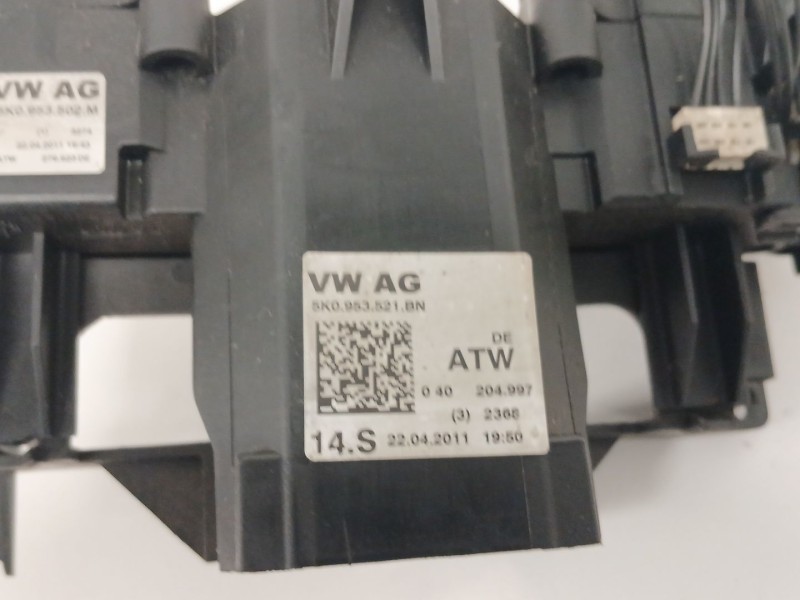 Recambio de mando intermitentes para seat altea (5p1) 1.6 tdi referencia OEM IAM 5K0953521BN 5K0953502M 