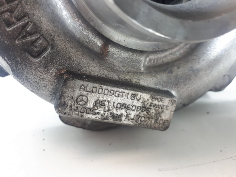 Recambio de turbocompresor para mercedes-benz clase c (w203) sportcoupe c 220 cdi (203.706) referencia OEM IAM A6110960999 AL000