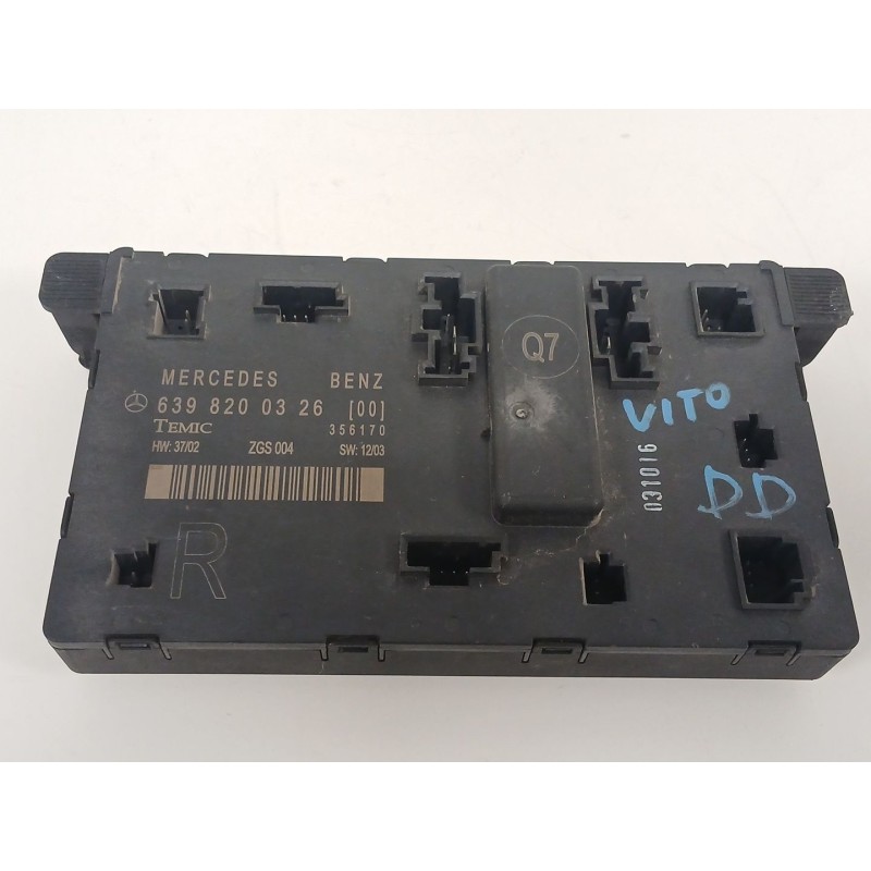 Recambio de modulo electronico para mercedes-benz vito / mixto furgoneta (w639) 111 cdi (639.601, 639.603, 639.605) referencia O