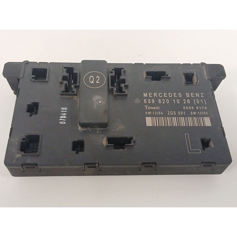 Recambio de modulo electronico para mercedes-benz vito / mixto furgoneta (w639) 111 cdi (639.601, 639.603, 639.605) referencia O
